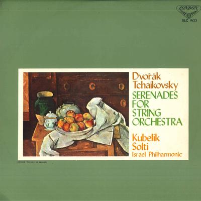 LP Record DVORAK, TCHAIKOVSKY, KUBELIK, SOLTI - Serenades For String Orchestra SLC1423 LONDON Japan Classical Used