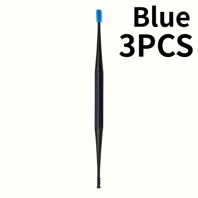 

3PCS Remove Earwax Quickly with This Gentle Double-Ended Ear Cleaner, Ear picking tools, 3 colors to choose from