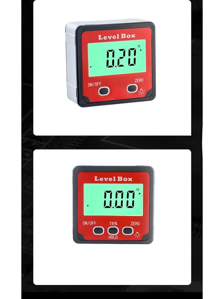 ETOPO 360° Digital Inclination Box with Backlight & Strong Magnet