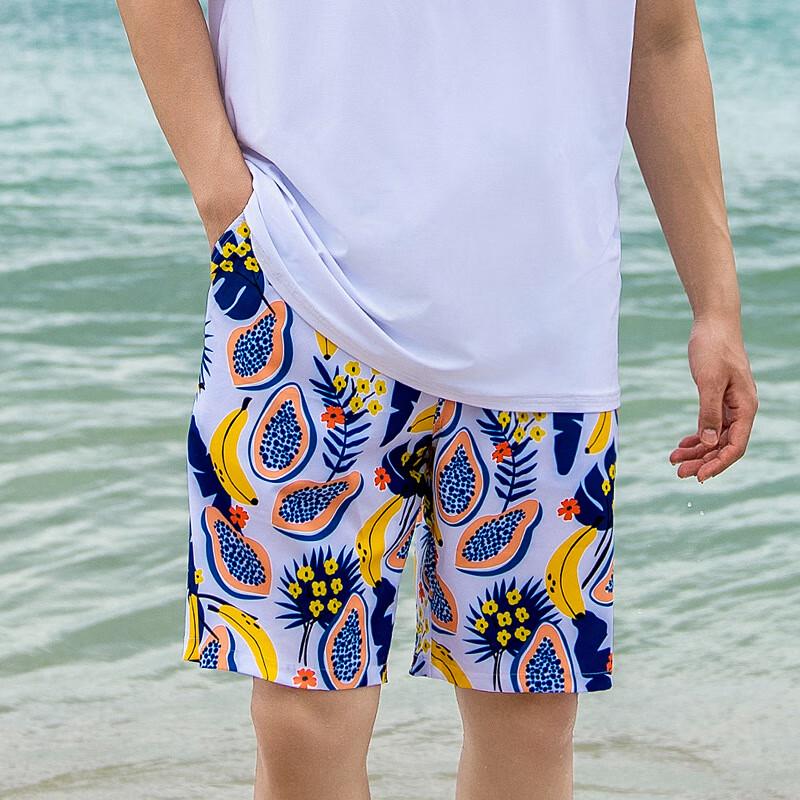 Tuolangshi Men s Quick-Dry Loose Beach Swim Shorts 2XL