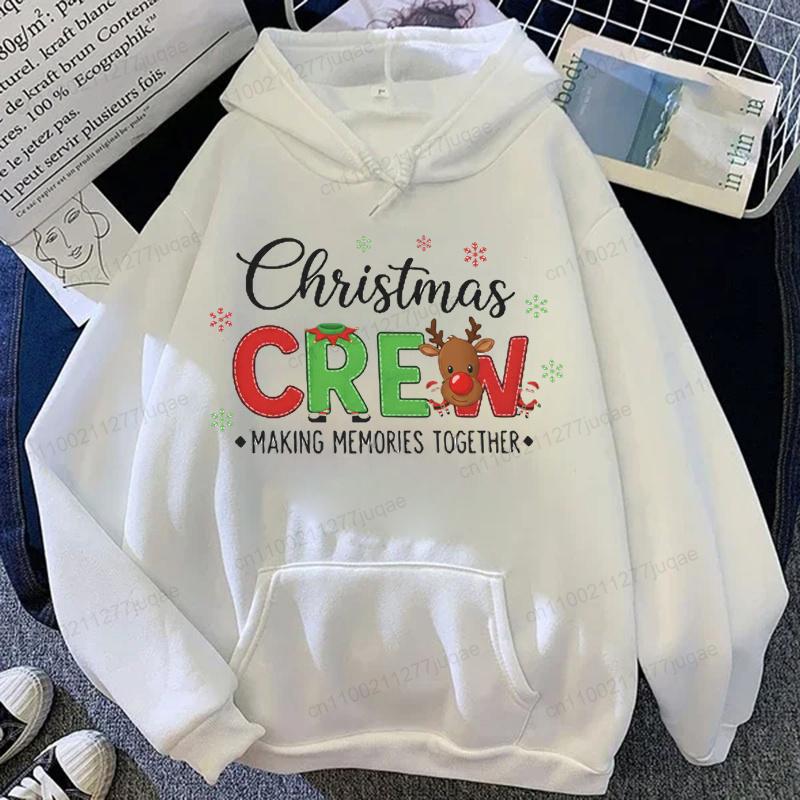 Funny 2026 Family Christmas Crew Matching Hoodies Making Memories Together Xmas Graphic Sweatshirts Holiday Party Hoody Gift