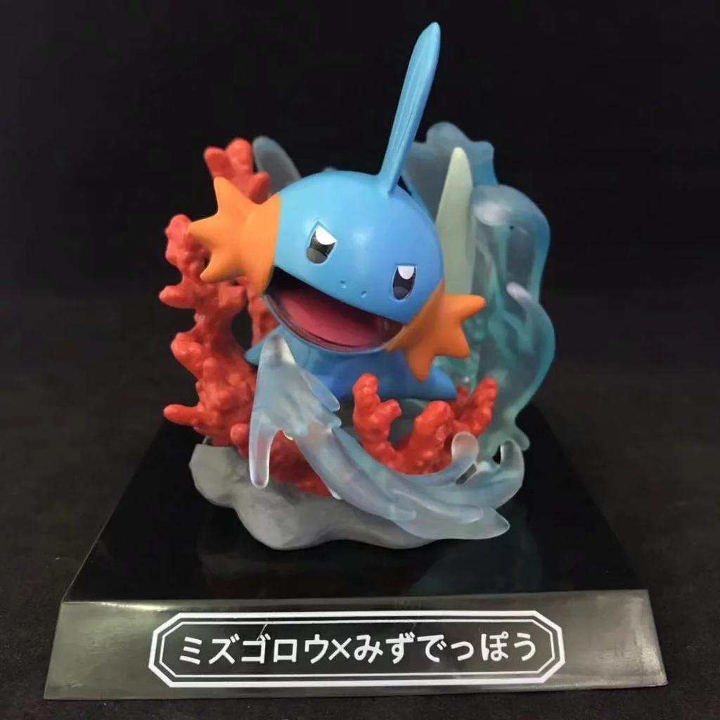 Pokemon Anime Q Edition Model Toy Pikachu Jigglypuff Mudkip Mimikyu Figures Doll Collection Decoration Toys Children Gift