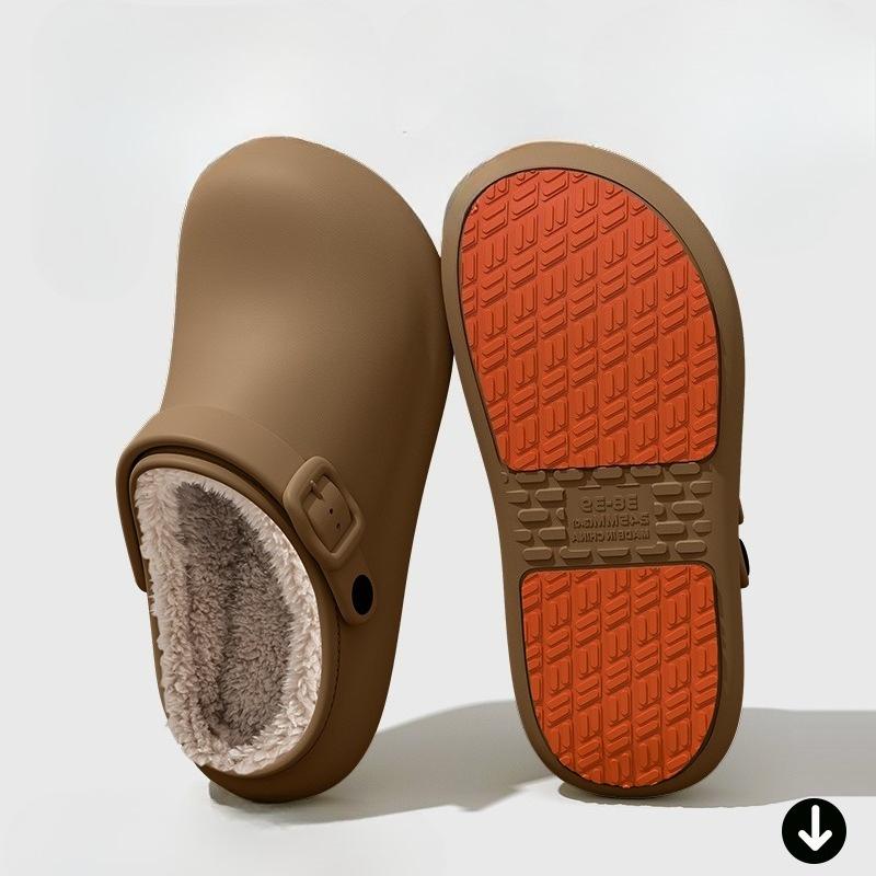 

Водонепроницаемые, на толстой подошве, теплые, флисовые и утепленные хлопком туфли Fits 35-36