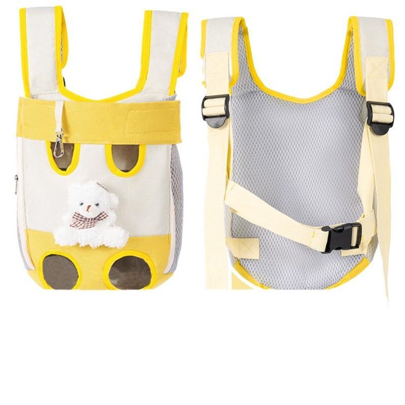 Cat bag portable go out shoulder portable chest strap pet backpack social cat bag cat carry chest backpack