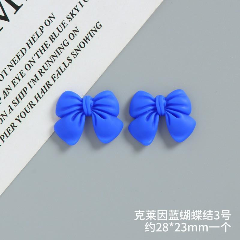 Simulation Bow Resin Accessories,10pcs Frosted Bow Tie DIY Handmade Mobile Phone Case Accessories,Material Package Accessories.