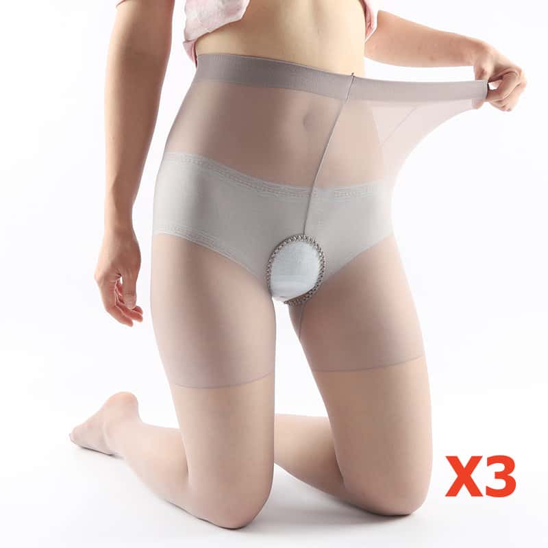 Plus Size Sheer Pantyhose Women Glossy 120Kg Xxl Tights Slimming Thin Summer Panty-Hose Stockings Leg Wear S