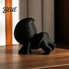 Коллекционные Модные Игрушки 3D Печатная Фигурка Жнеца Йоги Юмористическая Статуэтка Скелета Милый Статуэтка в Темном Стиле Готический Декор для Стола Забавная для