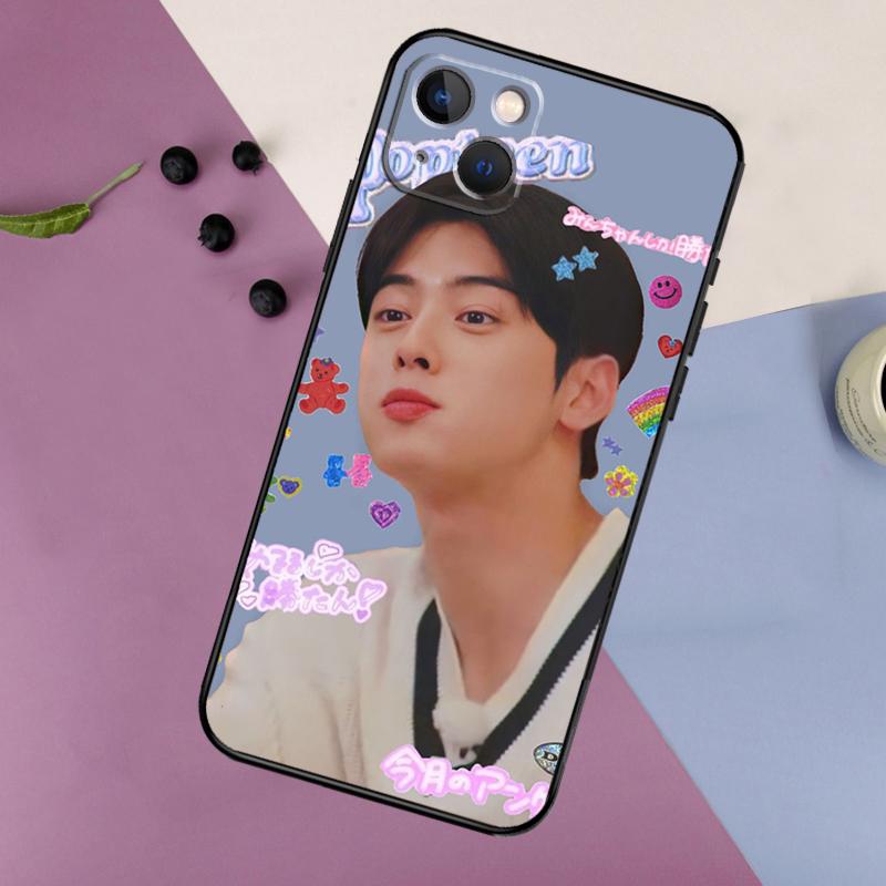 Cha Eun Woo TV True Beauty Kpop Case For iPhone 18 16 15 14 13 12 11 Pro Max Plus X XS Max XR 7 8 Cover Accessories