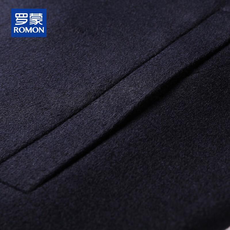 Romon Men's Cashmere Blend Woolen Jacket