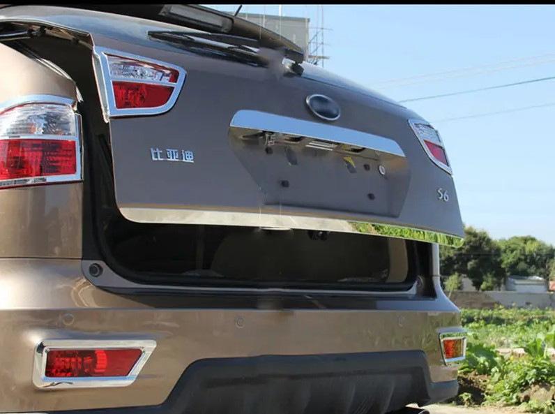 

Край багажника Libao (нерж) для BYD S6