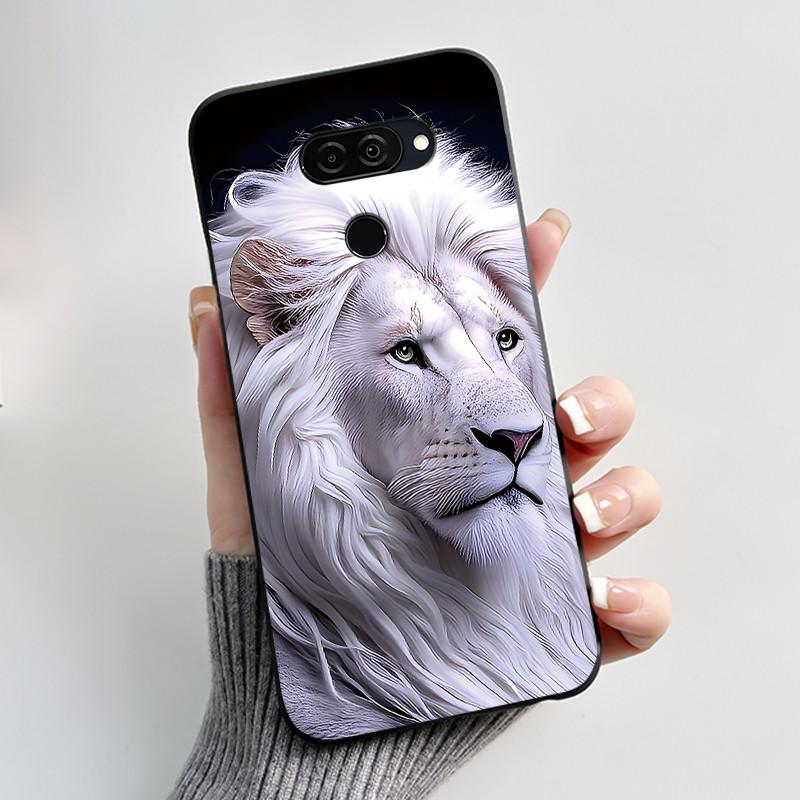 Case For LG Q70 Casing LM-Q730N Luxury Cute Love Rabbit Funny Ultra Slim TPU Black Silicone Soft Cover For LGQ70 Q 70 Phone Case