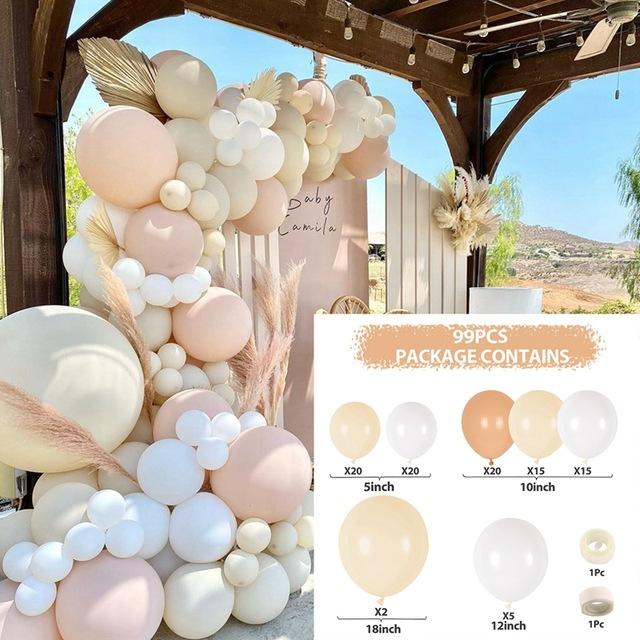 Balloon Chain Set Confession Engagement Balloon Set Opening Birthday Scene Arrangement Balloon