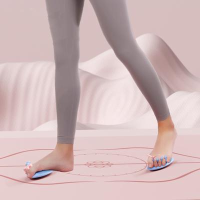 2Pcs Arch Foot Trainer Fitness Leg Toes Plantar Function Exerciser Thumb Valgus Corrector Toe Splints Buttocks Arch Trainer