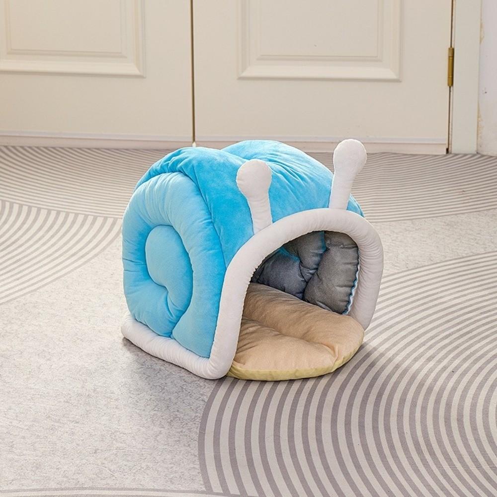 Cartoon Dog House Warm Cat Sleeping Bag Washable Kitten Cave  for Kitten Puppy Cats