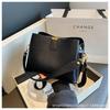 2025 New Version Trendy Fashion Niche High Sense Versatile Women's Bag Oblique Span Bag Hand Bag Bucket Bag