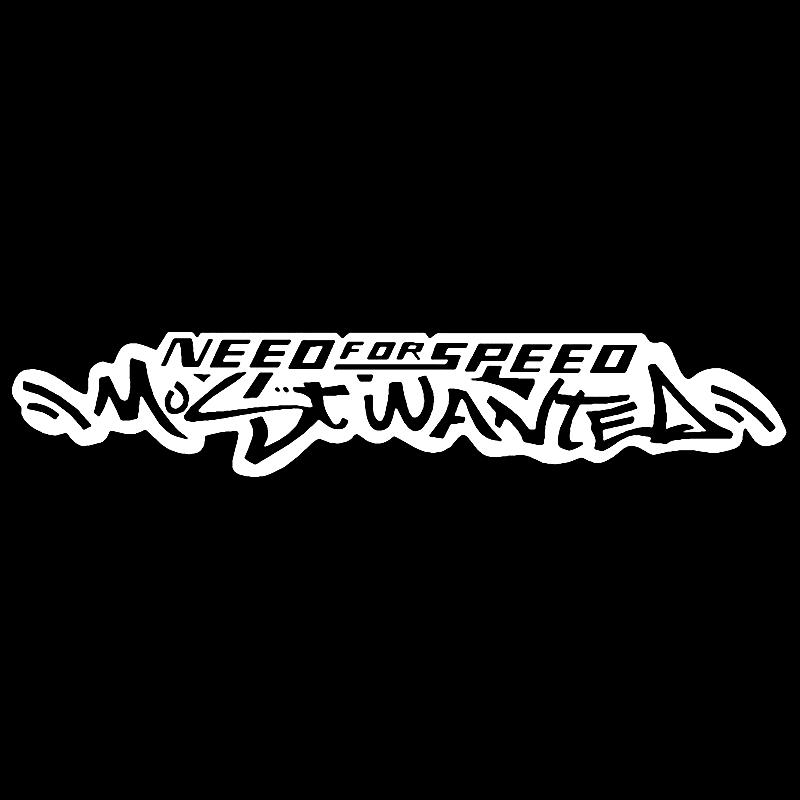 Latest Creative Need for Speed Most Wanted Sticker Car Decoration Decal Color Can Be Customized Sunscreen Waterproof,29cm*6cm