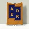 Fashion A-ADER ERROR Throw Lightweight 240g Flannel Blanket Soft Skin-friendly for Summer Cooling