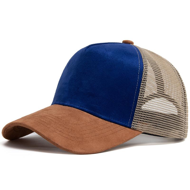 Nuovo berretto unisex di alta qualità in rete, moda casual, multicolore, in cotone, da baseball, per donne e uomini, stile semplice estivo