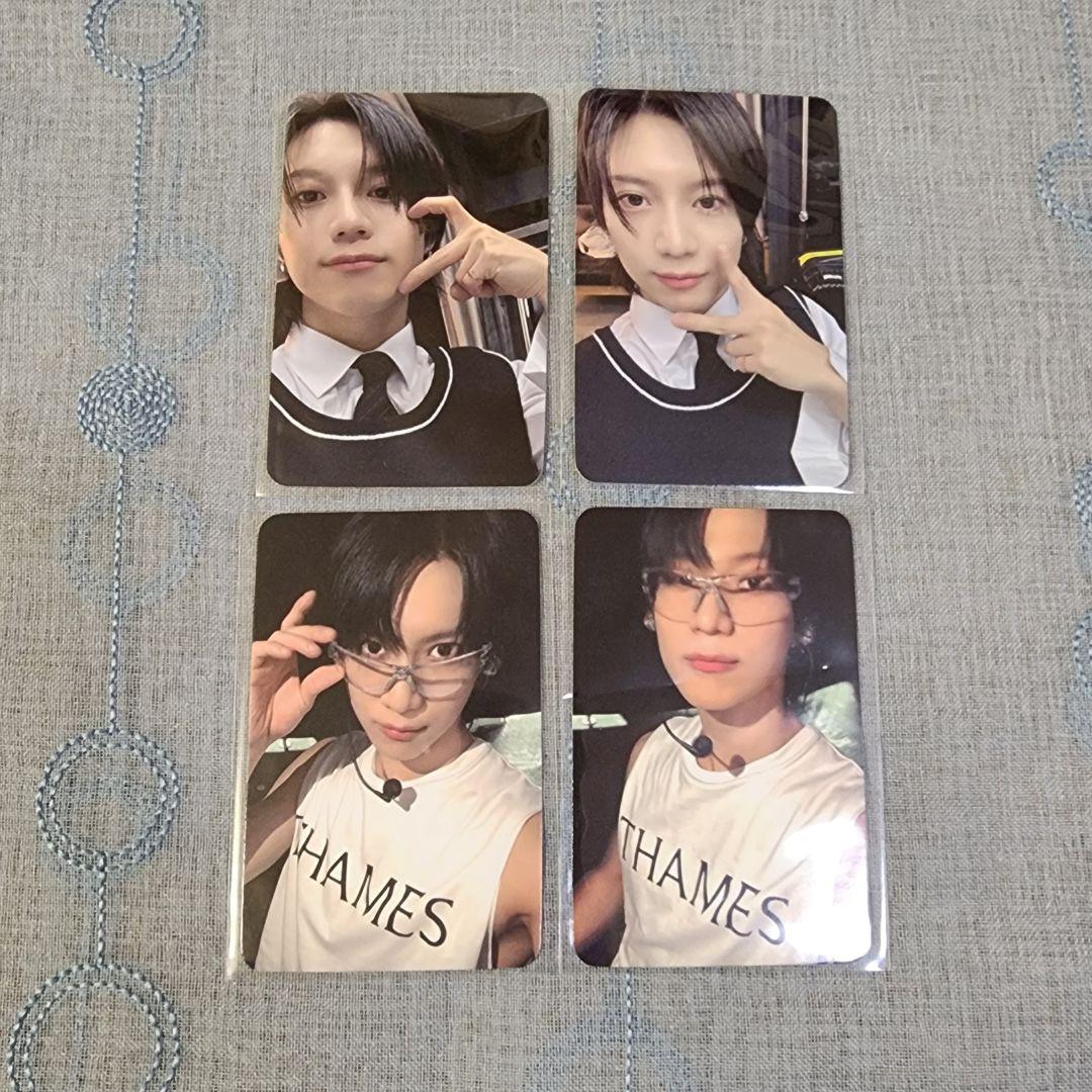 

[USED] Taemin Seoul Concert LUCKY DRAW Trading Cards 4 pieces