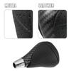 Uxcell Car Automatic Gear Stick Shift Knob Transmission Carbon Fiber Pattern Compatible with Lexus RX450h 2010-2015, Lexus IS F 2008-2014, Black