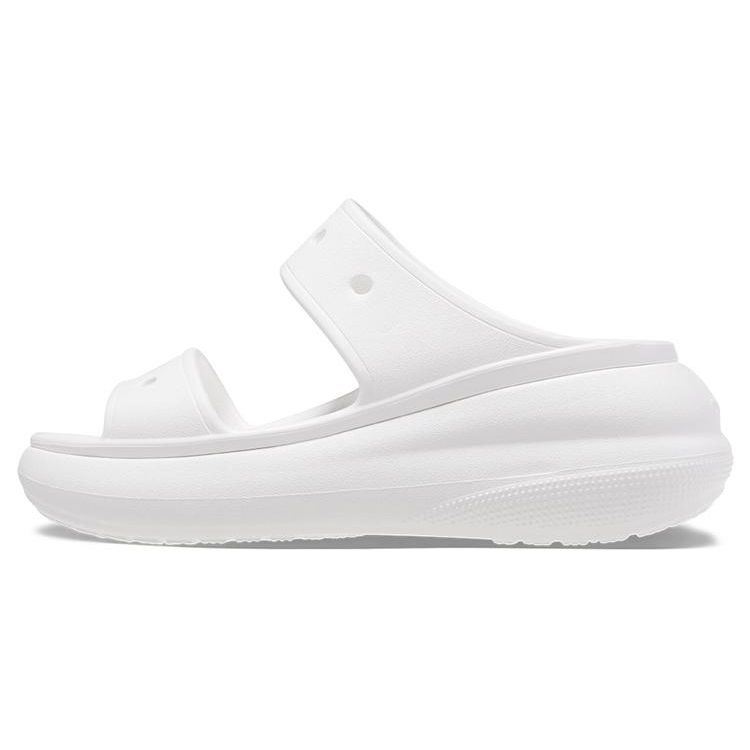 Crocs Classic Crush Sandal Unisex White 207670-100 37-38