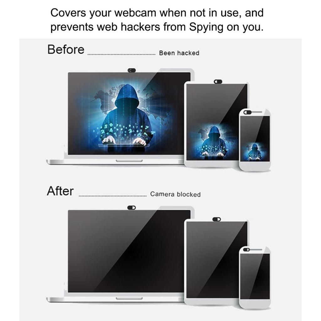 Ultra Thin Plastic Webcam Camera Covers Protectors Anti Hacker Peeping Protection Covers