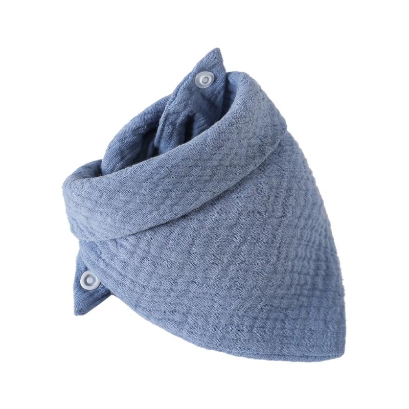 Baby Infants Feeding Bibs Soft Pure Cotton Bandana Saliva Towel Toddler Drool Scarf Newborn Burp Cloth