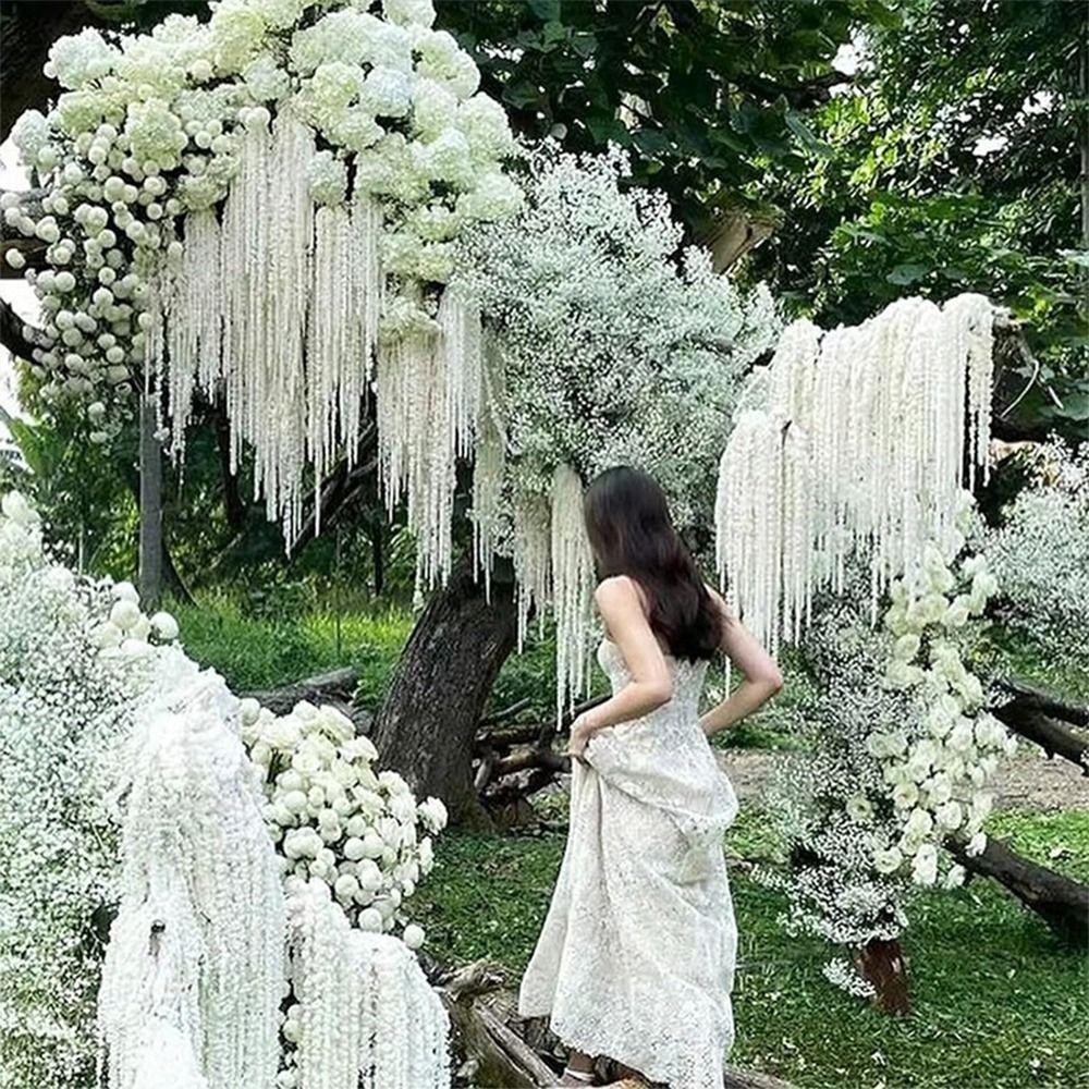 Ozdoba Simulovaný Lichořeřišnice velkoplodá Závěsná Dlouhá Třásnitá Květina Dekorace Stropu Chodby