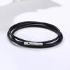 Herren Lederhalsketten, Urban Survival Ausrüstung Typen Lederhalsbänder Schwarz Braun Geflochtene Choker, Stadt Leder Stil Schmuck Geschenke