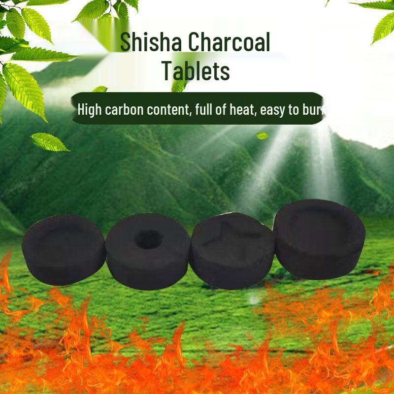 SMVP 33mm Quick-Light Hookah Charcoal (200 Tablets)