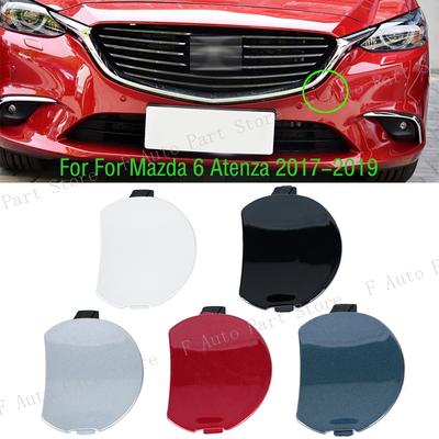 For Mazda 6 Atenza 2017 2018  Car Front Bumper Tow Hook Cover Cap Trailer Hauling Eye Lid