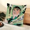 Cartoon BBen  Cushion Cover Soft Short Plush Pillow Cover Smooth Cozy Texture Aesthetic Cushion Case Home Decor