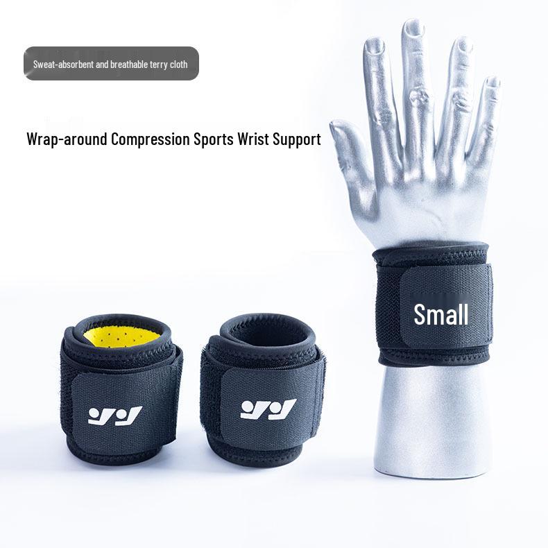 Wristband with Sweat-Absorbing Towel for Fitness, Basketball, and Badminton - Compression Support, Multiple Options Available