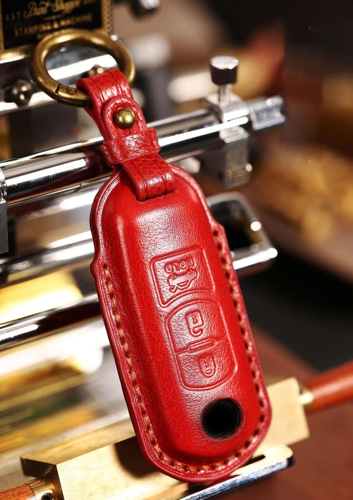 SANRILY Mazda Key Case, Key Holder, Key Cover, Key Protection, For Mazda Atenza CX-4,