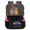 Large Capacity Backpack Waterproof Multi-functional Animation Cartoon Men's and Women's Fashion Leisure Bag