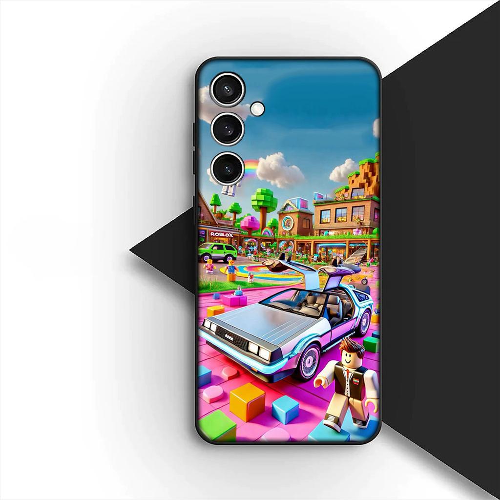 Cartoon R-Robloxs Wallpaper Phone Cover for Motorola Moto G06 G86 G57 G14 G34 G24 A54 G15 G17 Power G77 G87 Protective Case