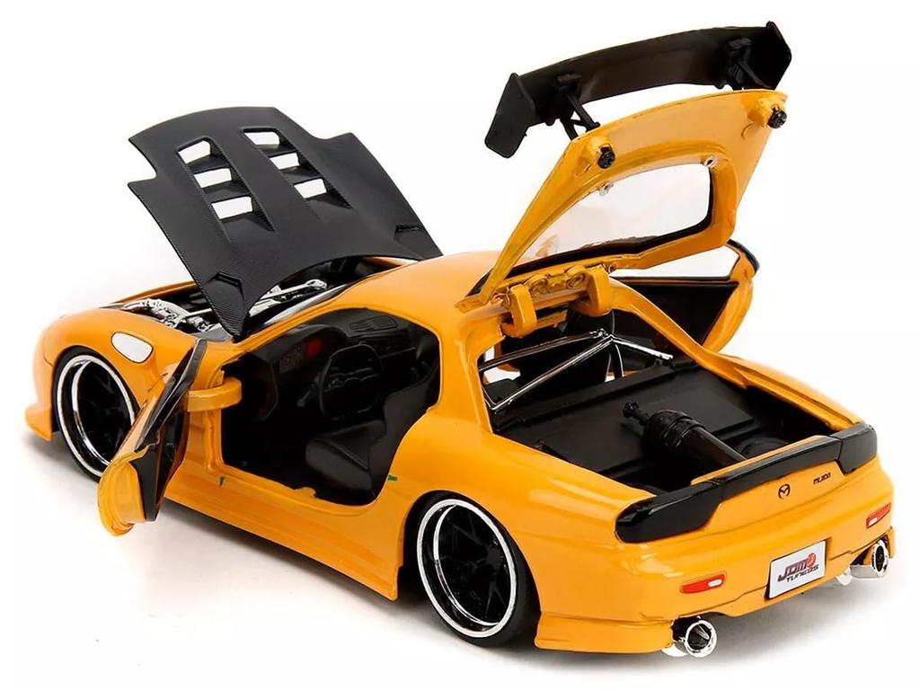 JADA TOYS Mazda FD3S HKS Tuned Yellow HKS Tuned JDM Tuners Mini Car 1/24 RX-7 [Item]