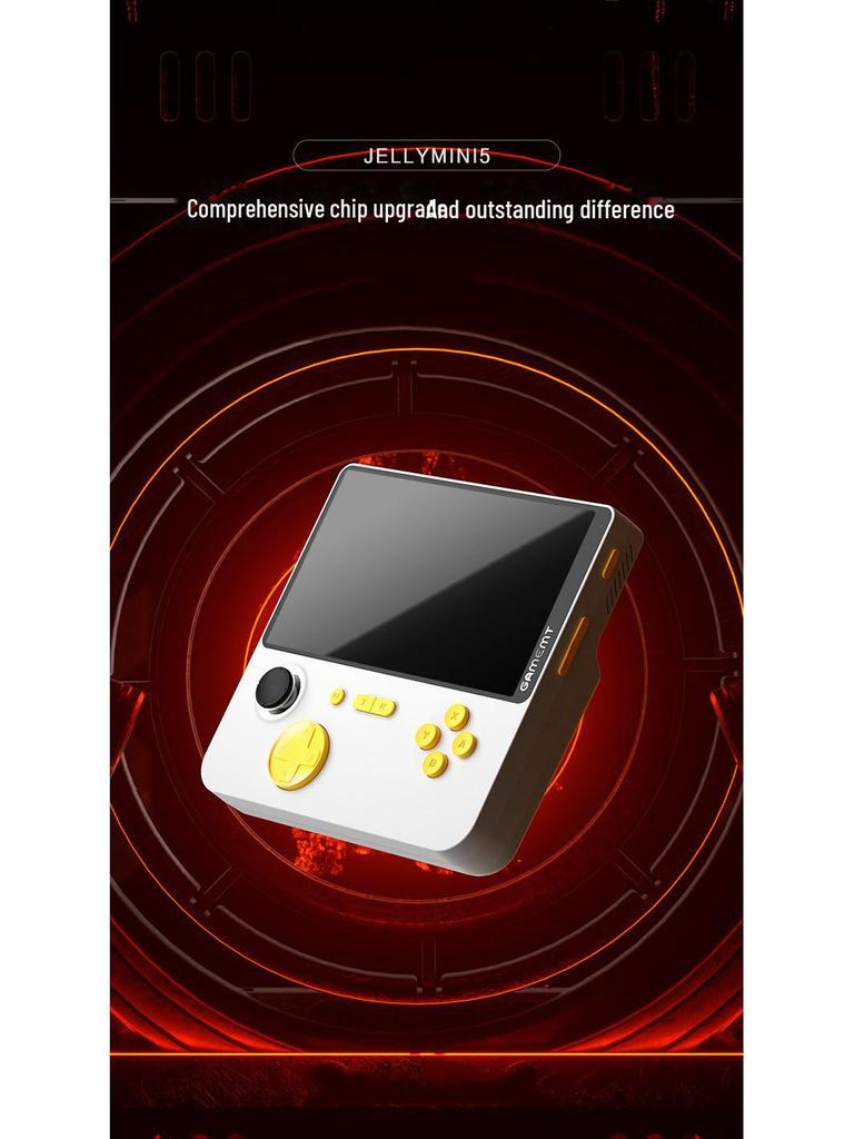 5-inch Dual-Handle Retro Handheld Game Console with TV Projection