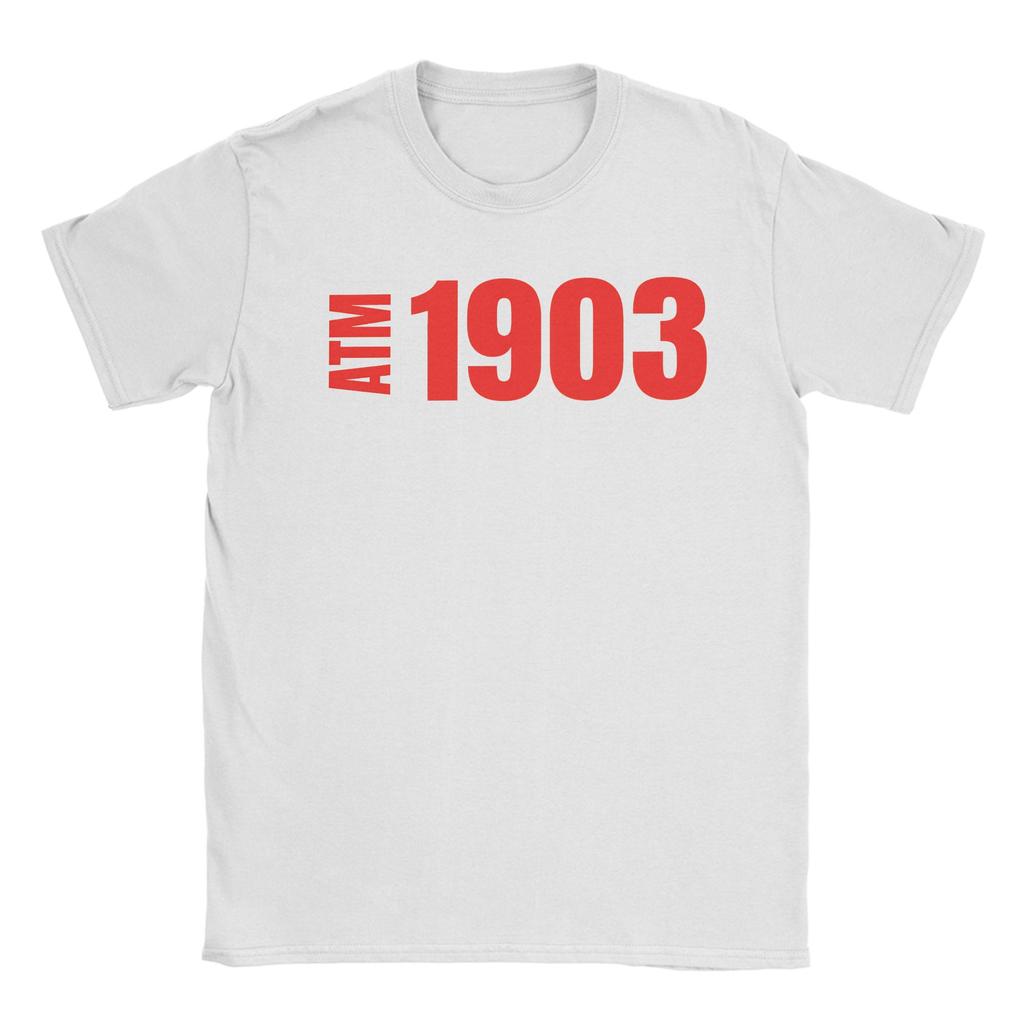 ATM 1903 TShirt for Men  Funny 100 Cotton Tees Crew Neck Short Sleeve T Shirt Birthday Gift Clothes