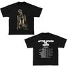 The Weeknd After Hours Til Dawn Tour Europe 2026 Tshirt 100cotton Unisexs Unisexs Popular Streetwear Casual Tshirt Casual Tops