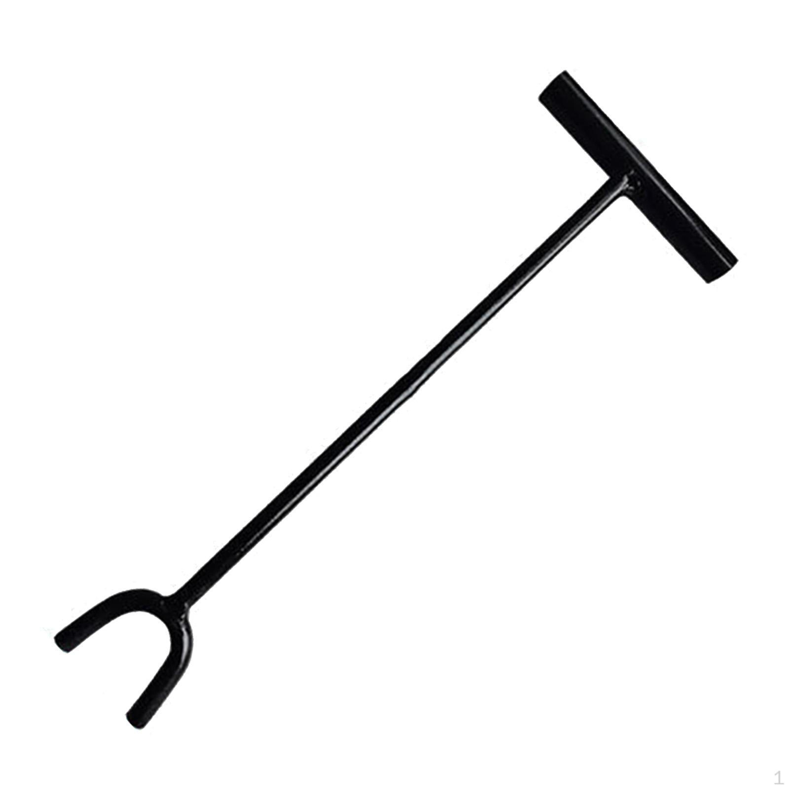 Metallschlüssel für Absperrventil, Sanitärwerkzeug, U-förmige unterirdische Ventile und Gartenhähne. Length 40cm