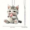 Charming Cat Acrylic Car Decoration For Delightful And Unique Accessories Automotive