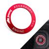 Jimny Engine Start Aluminum for JB64 and JB74 Jimny Ring, Alloy, Red,