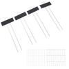 30Pcs Plant Labels Galvanized Steel Weatherproof Reusable Garden Markers for Greenhouses Potted Plan
