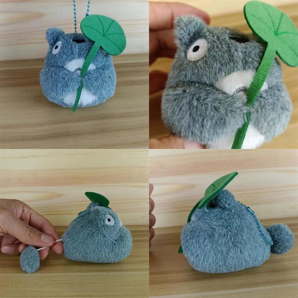 My Neighbor Totoro Plush Toy Bag Keychain Cartoon Animal Pendant Kids Gifts