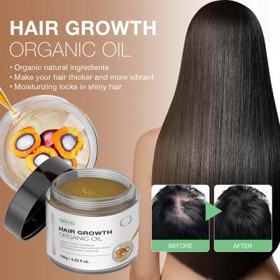 Huile Batana pour la croissance des cheveux, huile Batana pour prévenir la chute des cheveux, huile capillaire biologique pour pointes fourchues, cheveux secs et abîmés, huile capillaire naturelle pour plus épais, 120 ml