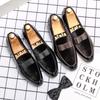 38~48 Mens Dress Italy Paty Leather Wedding Luxury Designer Flats Business Formal Gentleman Casual Driving Shoes for Men Loafers