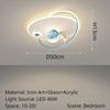 Modern LED Ceiling Light Children's Room Ceiling Light Astronaut Planet Home Decoration Girls and Boys Bedroom Lighting Fixtures