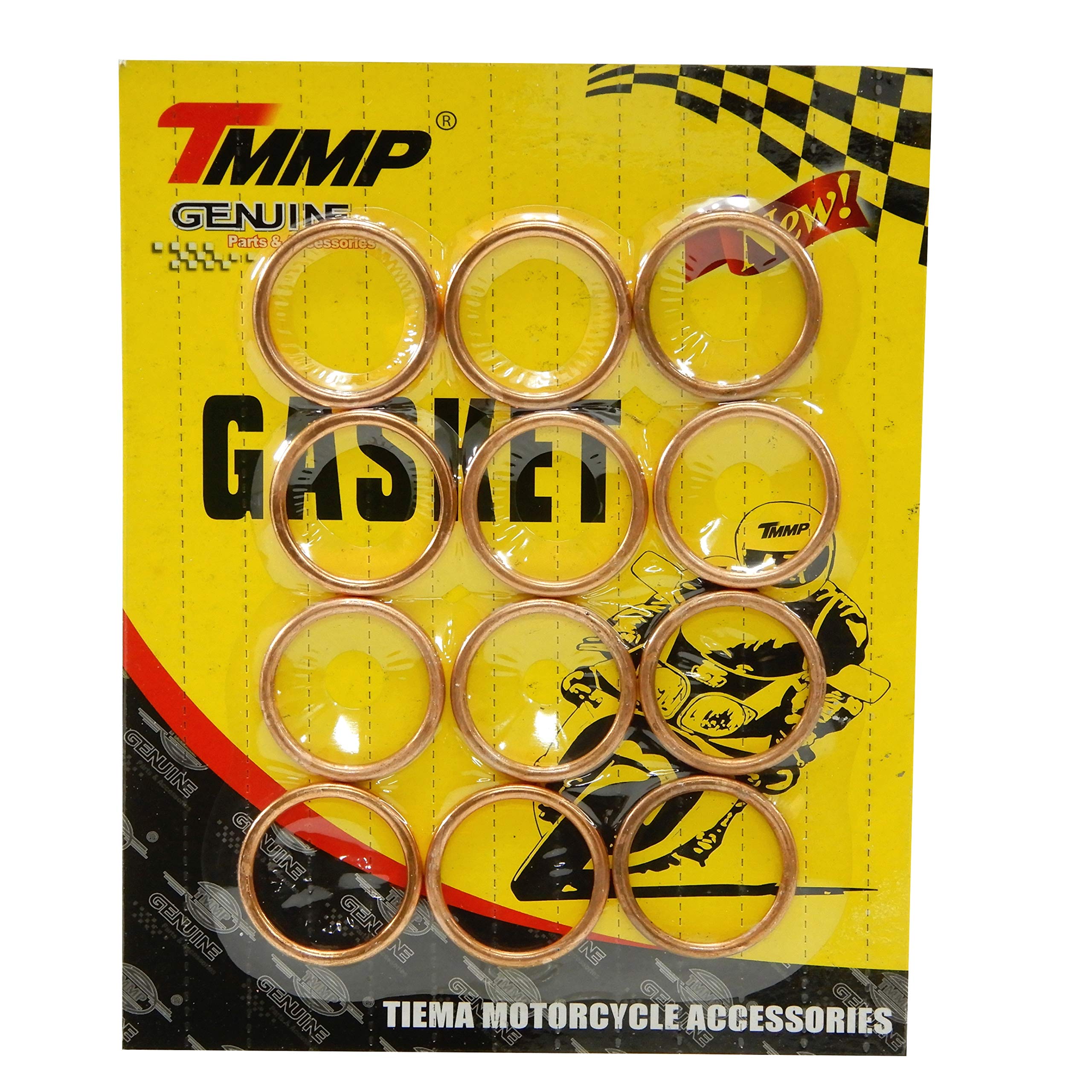 

TMMP Muffler Gasket 32mm x 39mm 12pcs золотой