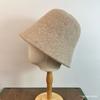 Cappello a secchiello in lana da donna cappello autunnale e invernale cappello a secchiello caldo versatile cappello a bacino